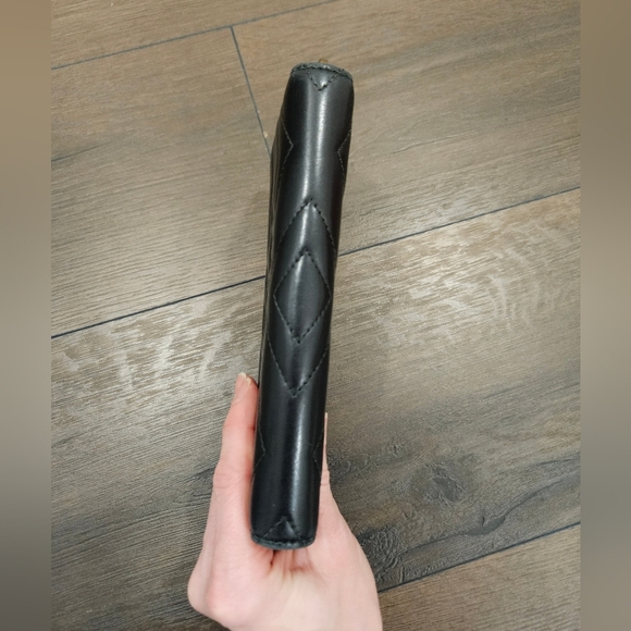 GUCCI GG MARMONT Black Zip Around Leather Wallet - Picture 6 of 13